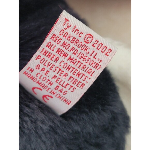 2002 TY Beanie Buddies Eagle America Red White Blue Stars And Stripes 11" - Picture 7 of 7